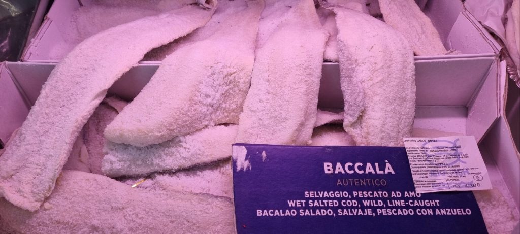 BACCALA' SOTTO SALE