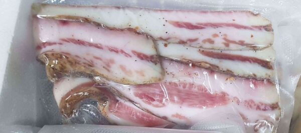 Guanciale di Norcia affettato circa 300g