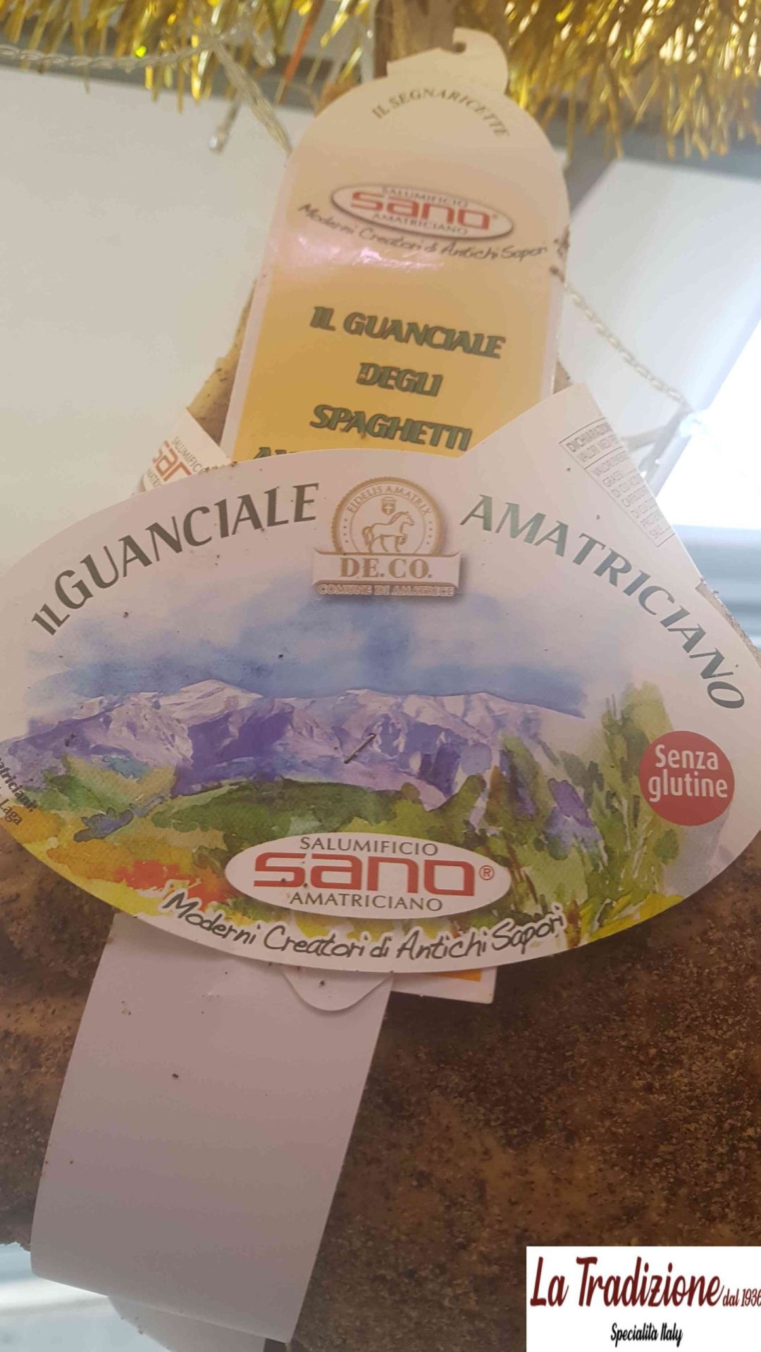 Guanciale amatriciano intero circa 1/1,2 kg - immagine 4