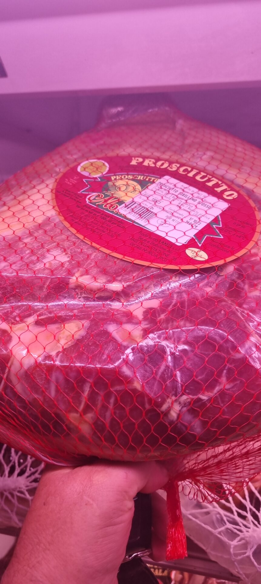 PROSCIUTTO CRUDO DISOSSATO LANZI MONTI SIBILLINI CIRCA 7 G - immagine 2