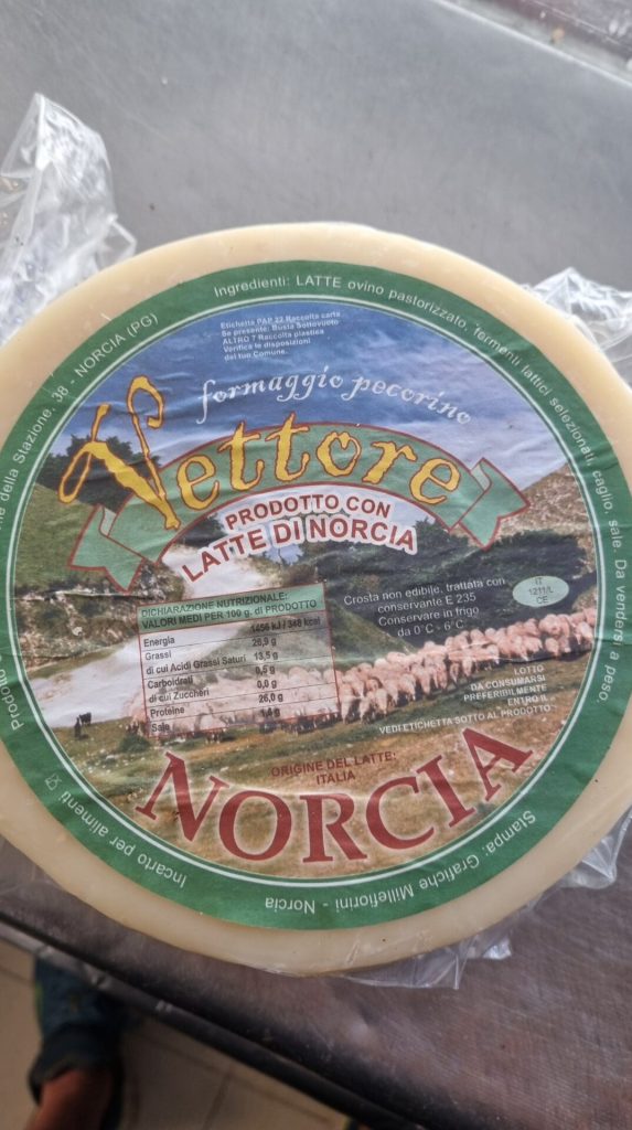Pecorino Vettore di Norcia Lanzi
