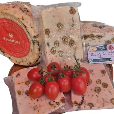 Formaggio fantasia siciliano in spicchi