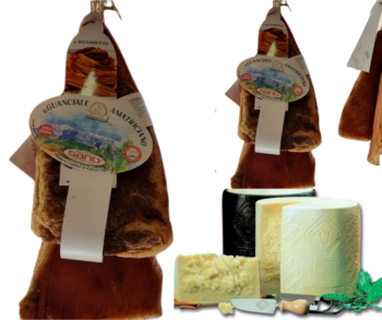 GUANCIALE AMATRICIANO INTERO + 1 KG PECORINO ROMANO