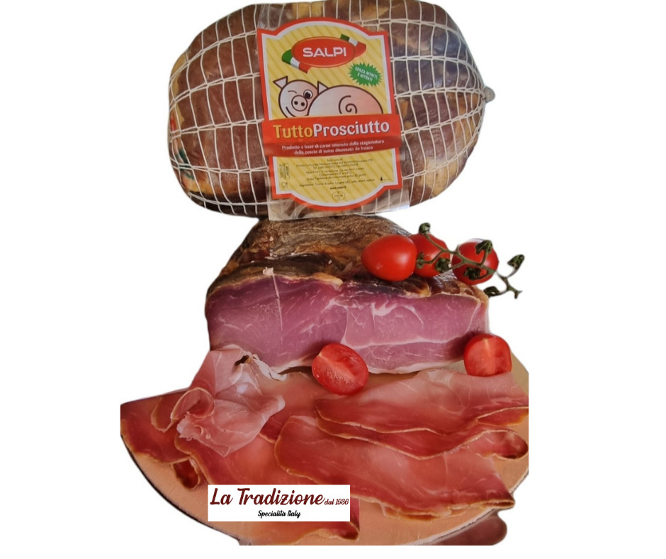 PROSCIUTTO SALPI SENZA OSSO INTERO CIRCA +/- 6 KG